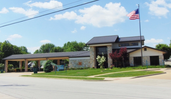 exterior view of eldon branch